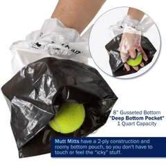 Mutt Mitt Pinkies 2-Ply 9x12.75 size fits standard stations
