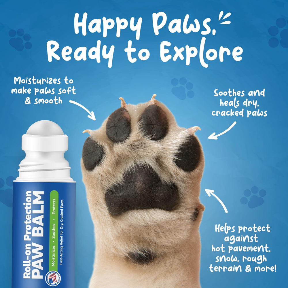 Muttly Paw Balm natural ingredients including carnauba and beeswax