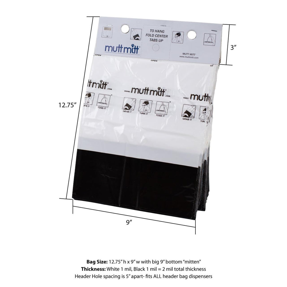Mutt Mitt four-station header display aids bulk stocking.