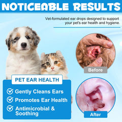 MuuDew ear odor removal close-up illustrating deodorized, fresher-smelling ears.