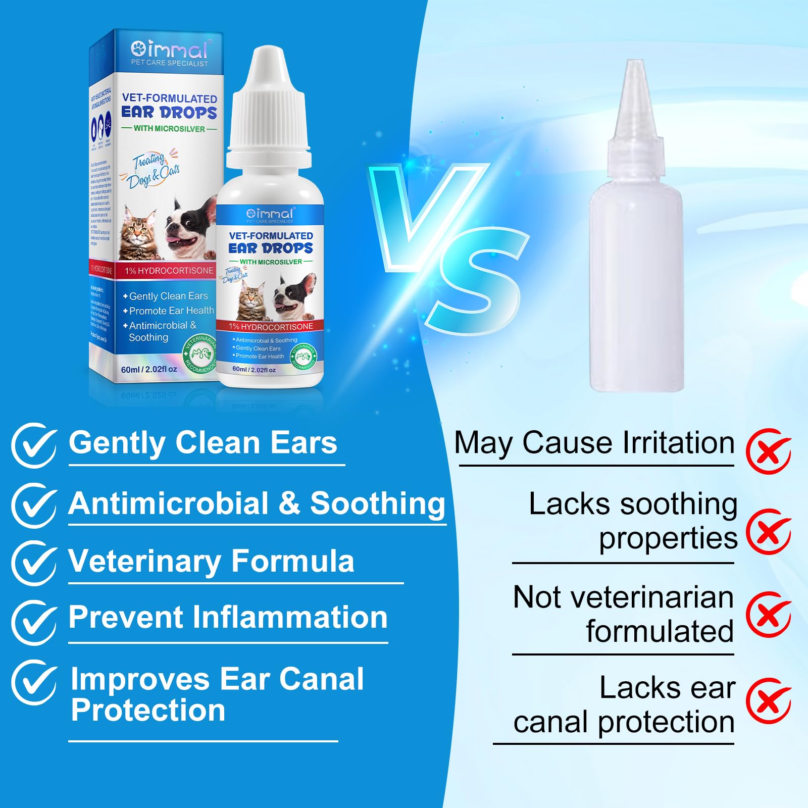 MuuDew hydrocortisone 1% label showing soothing relief for itching and redness.