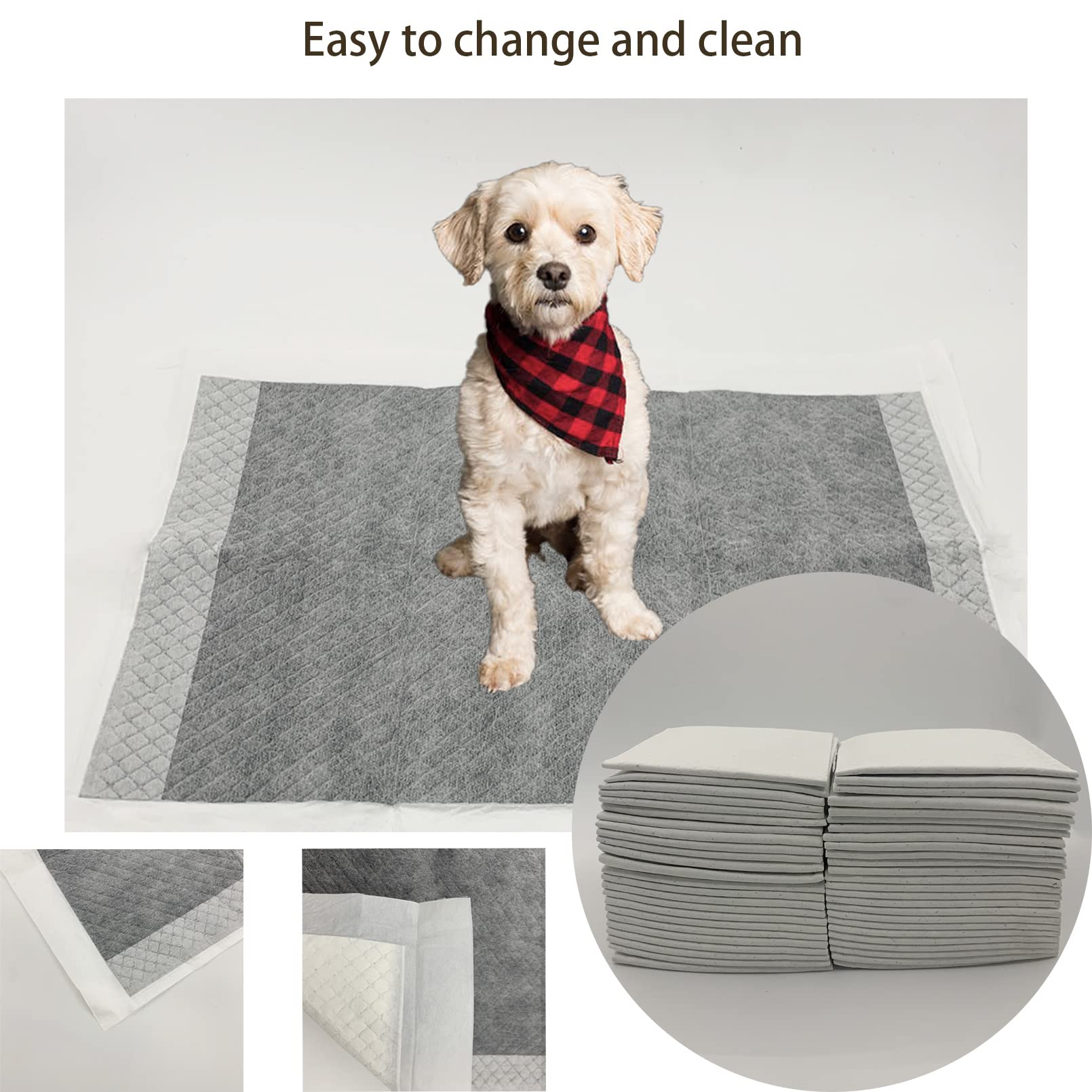 MUUG 13x18 inch pad fitting a small animal cage with trim-ready edges