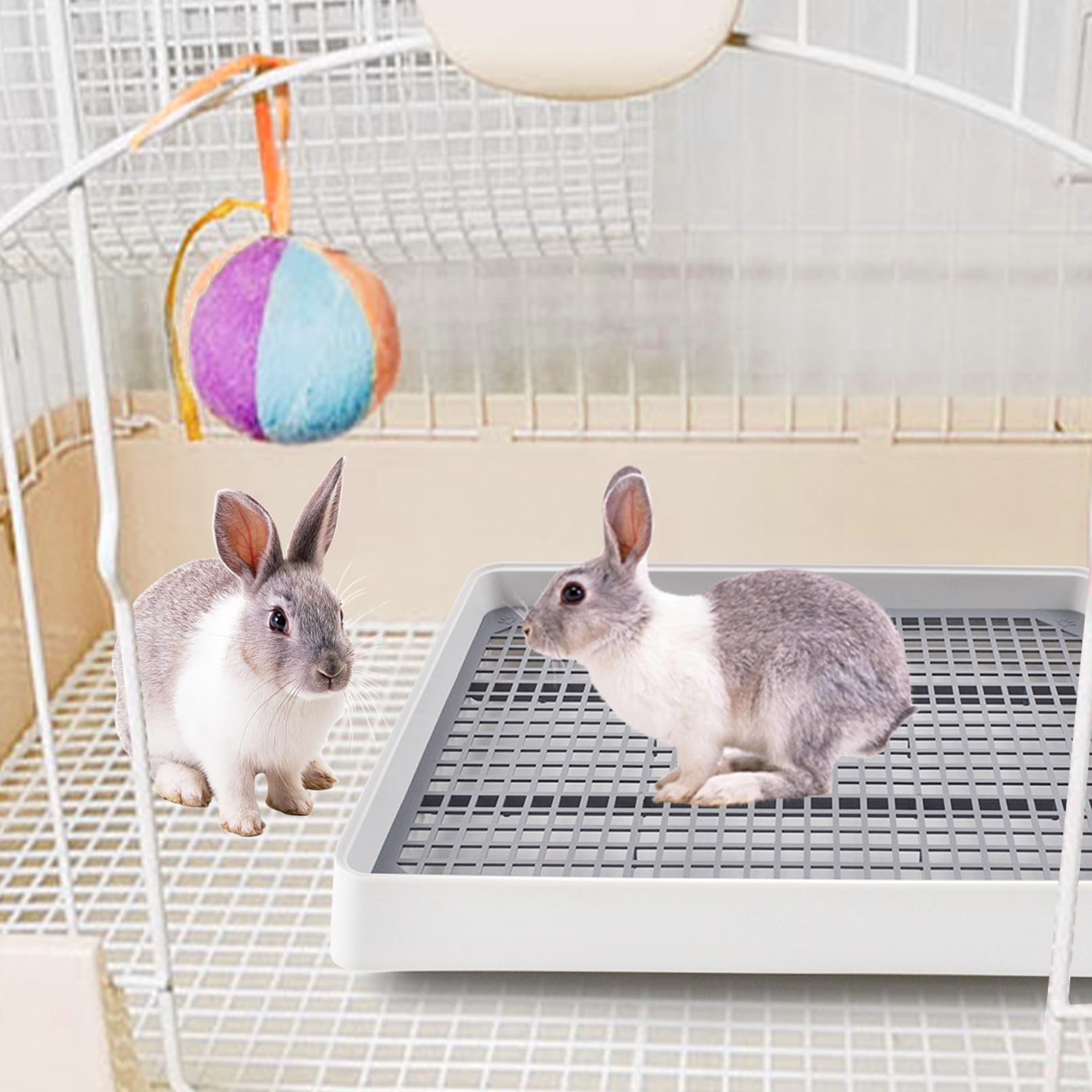 MUYG durable odorless plastic with smooth edges protects pets