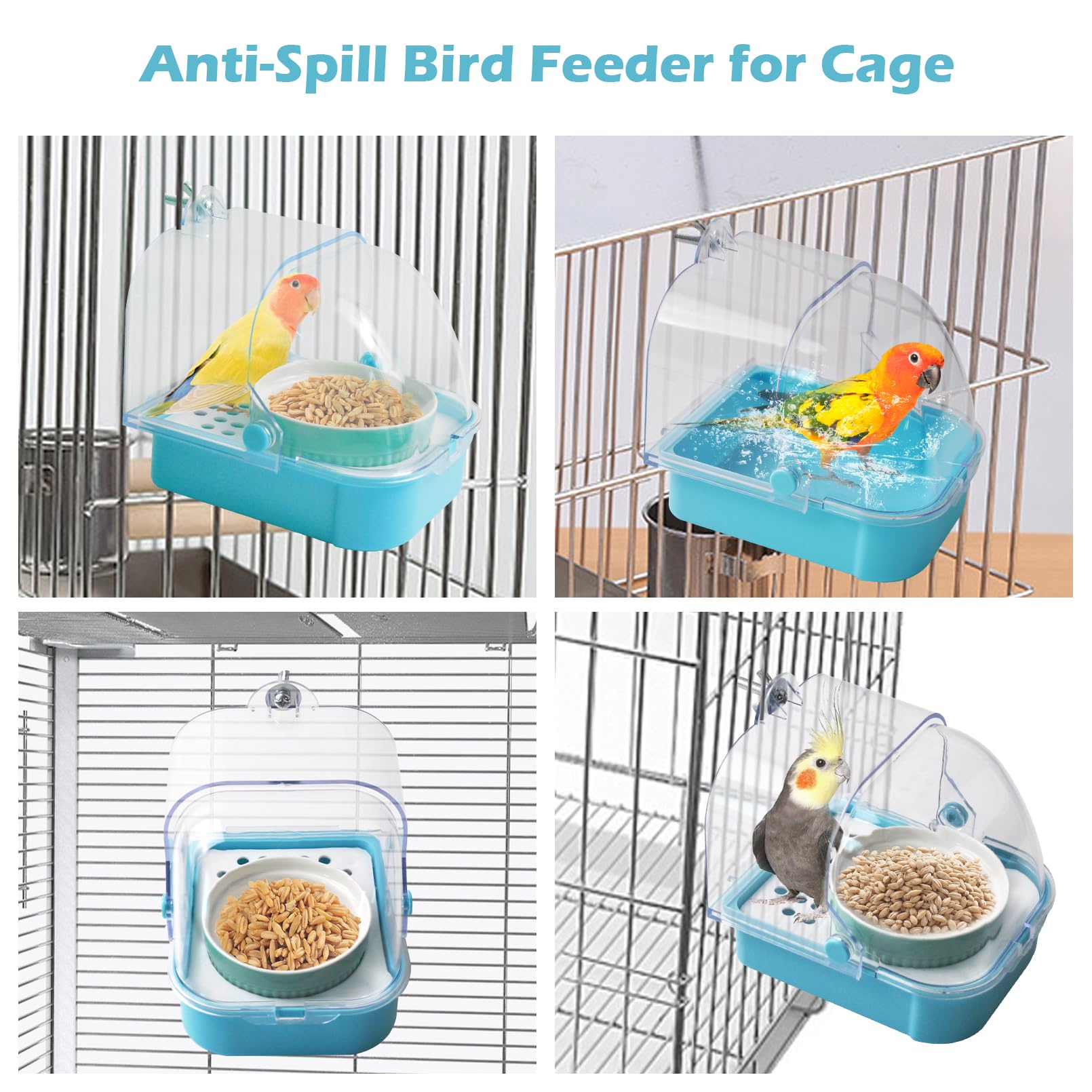 MUYG hook installation for cage mounting, quick setup.