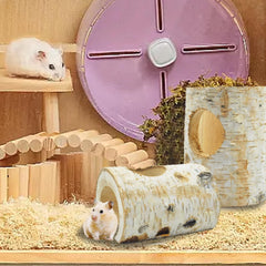MUYG hamster tunnel interior hideout image illustrating cozy exploration space