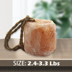 MUYG Himalayan salt lick mineral closeup highlights 84 minerals without additives.