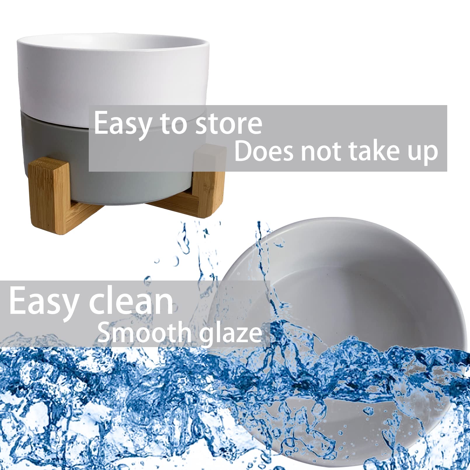 MUYG ceramic bowl lead-free glaze ensures safe meals and hygiene