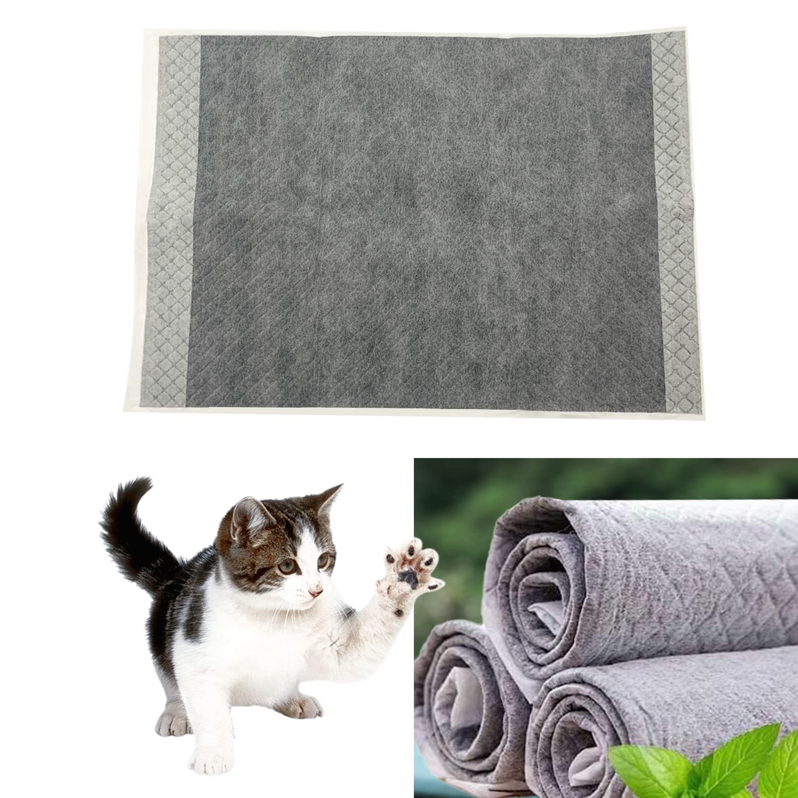 MUUG training pads shown during routine cage refresh for hygiene