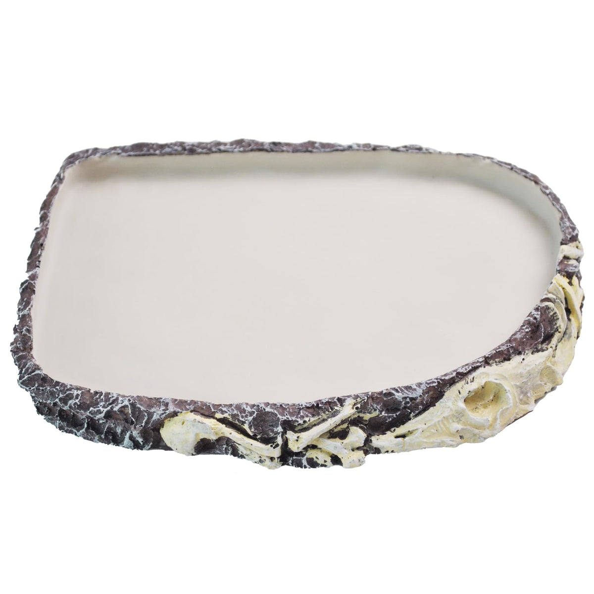 MUUG reptile water bowl rock texture for natural habitat hydration