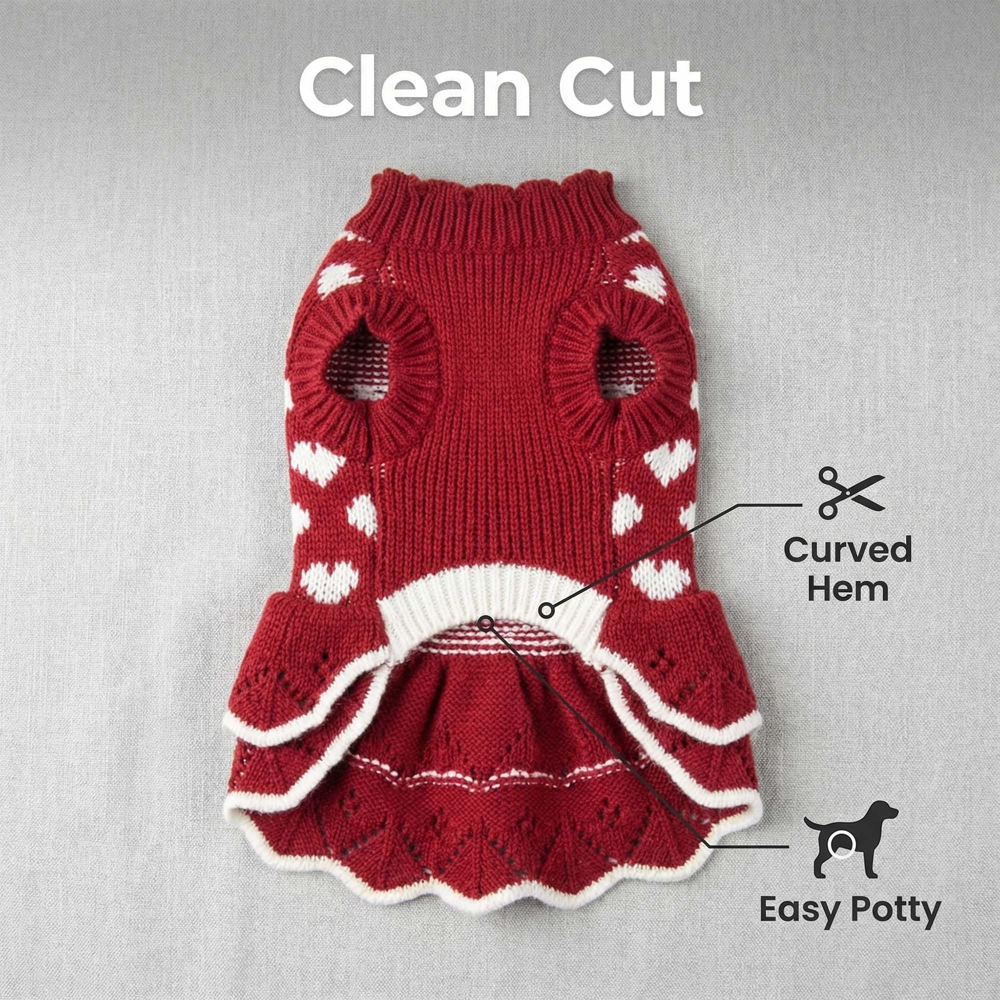 MuYaoPet dress capturing walking and photo moments with family.