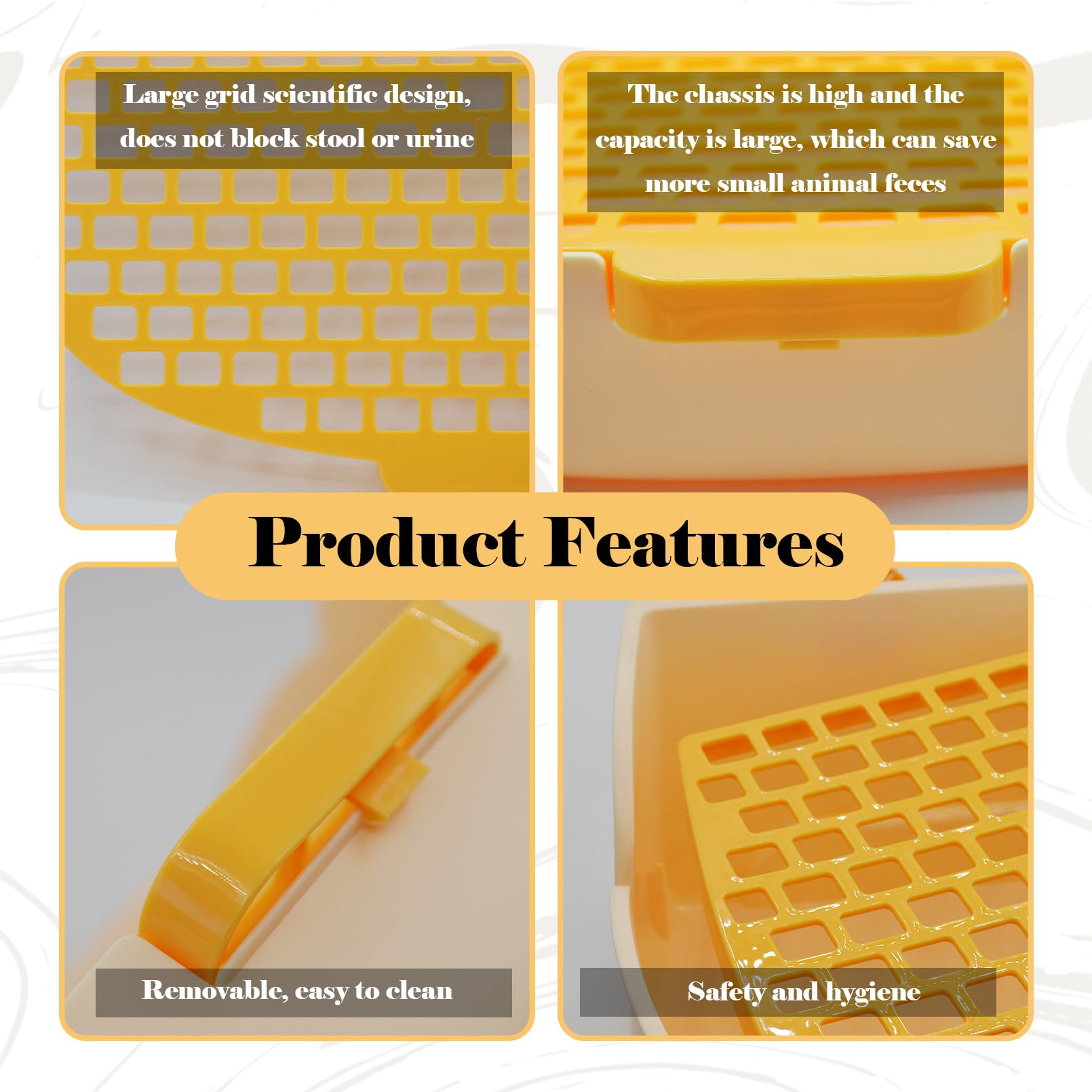 MUYG disposable litter box liners pack helps quick cleanup after messy sessions