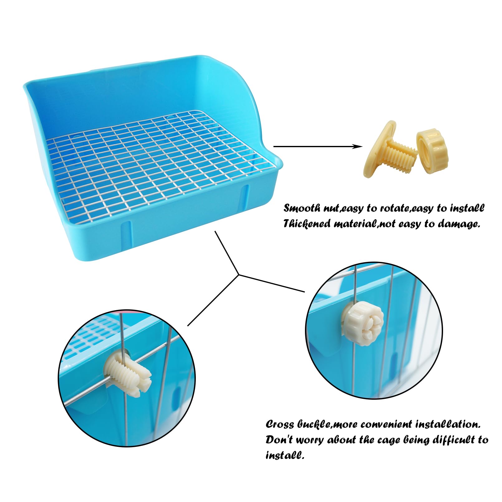 MUYG ferret litter box included for mixed small pets