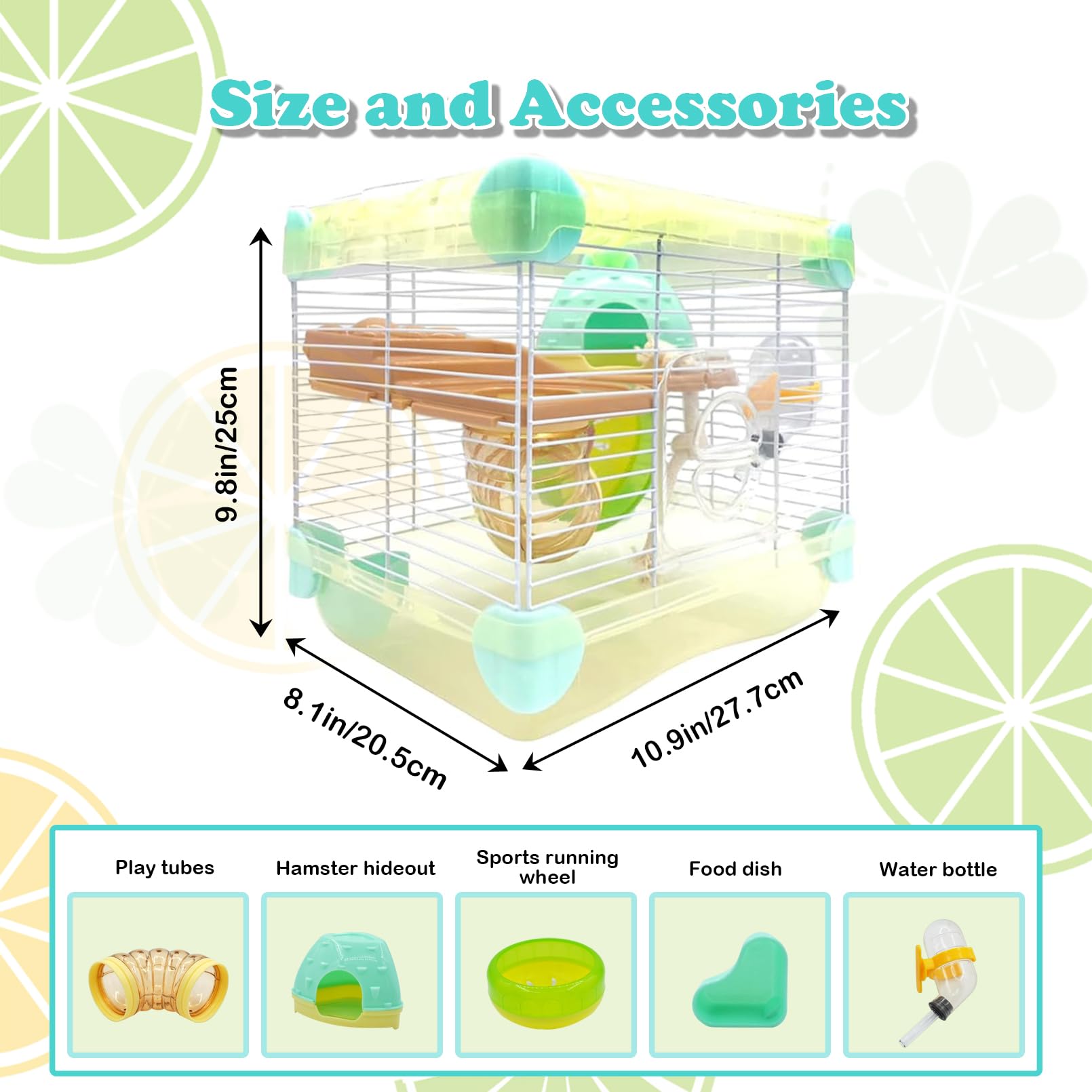 MUYG hamster cage tubes and accessories create interactive routes for curious small animals.