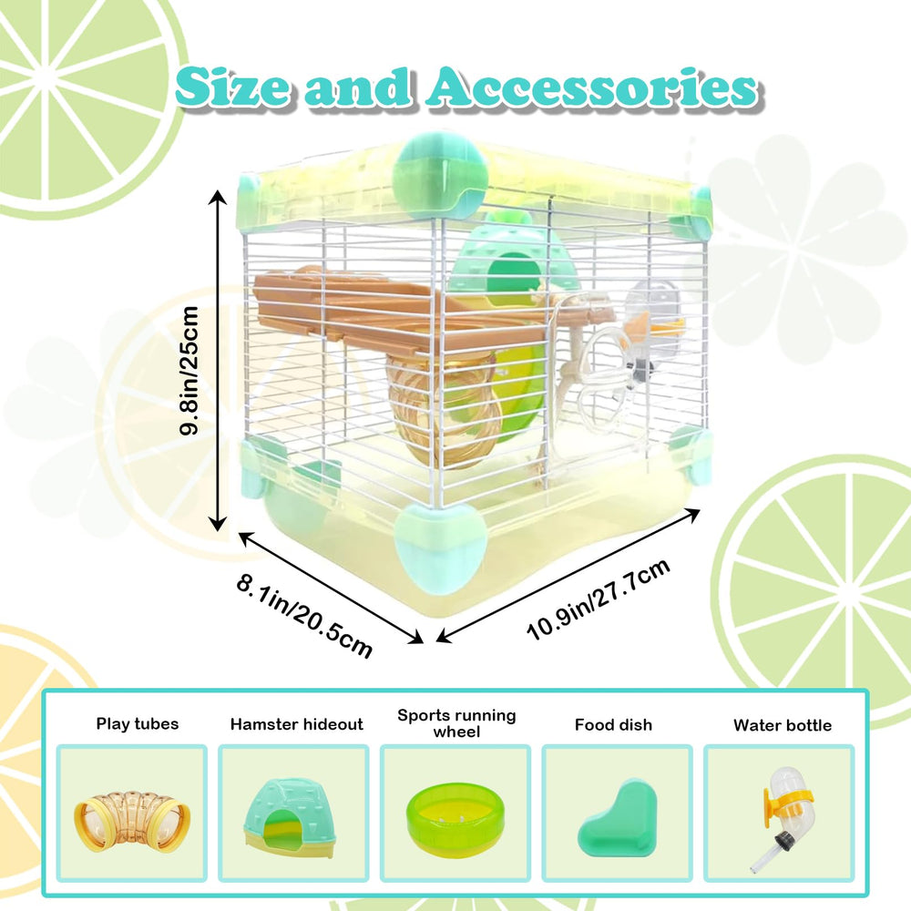 MUYG hamster cage tubes and accessories create interactive routes for curious small animals.