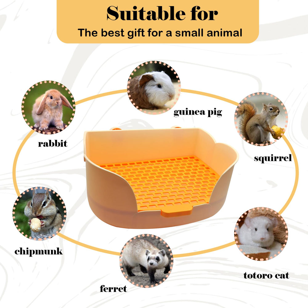 MUYG included carpet adds softness under the litter tray