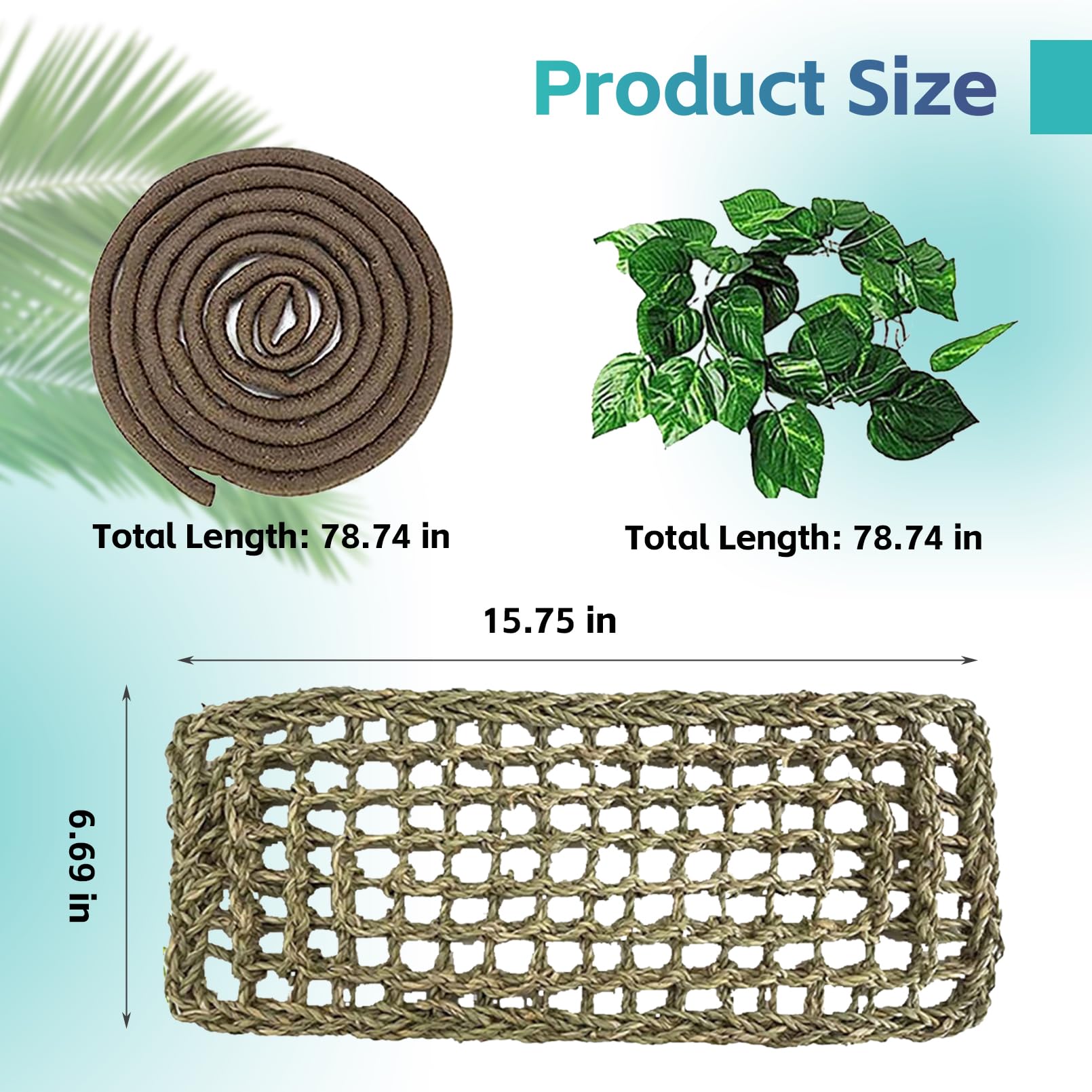 MUYG reptile leaves set adds natural color and tactile exploration