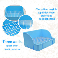 MUYG separate-design litter box with removable screen for easy cleaning