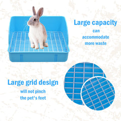 MUYG small animal corner litter box for efficient space use