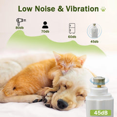 MUZMDNI low-noise operation reduces stress during nail care.