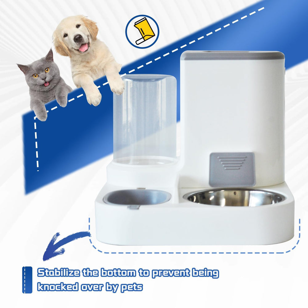 MUYG cat bowl stainless steel close-up conveys easy-clean, durable feeding accessory.