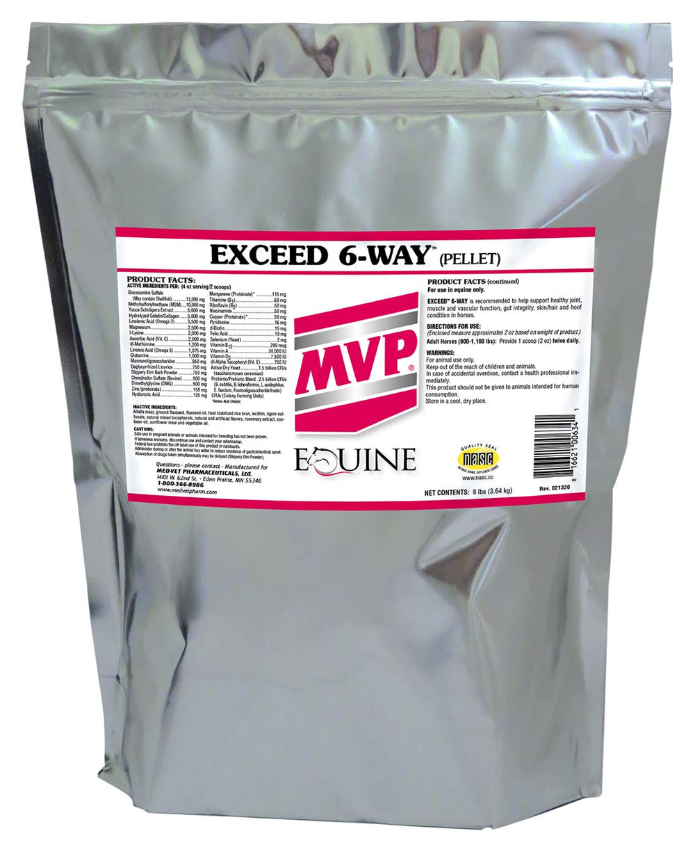 MVP Exceed 6-Way bag shows all-in-one horse support for daily use
