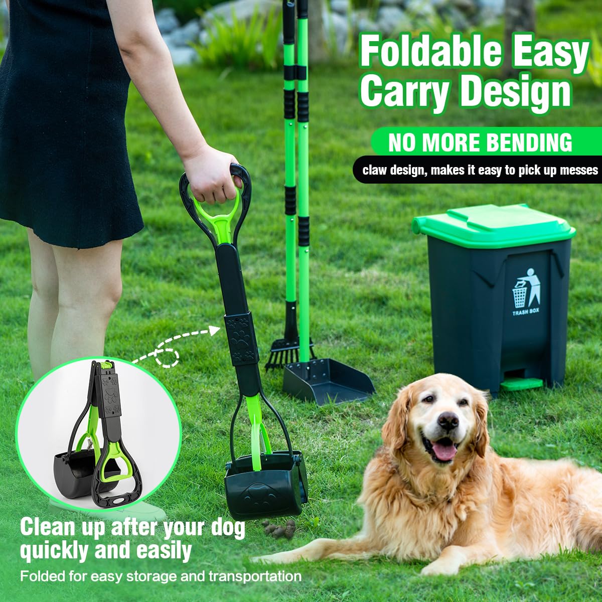MXF included 20 waste bags for on-the-go cleanup.