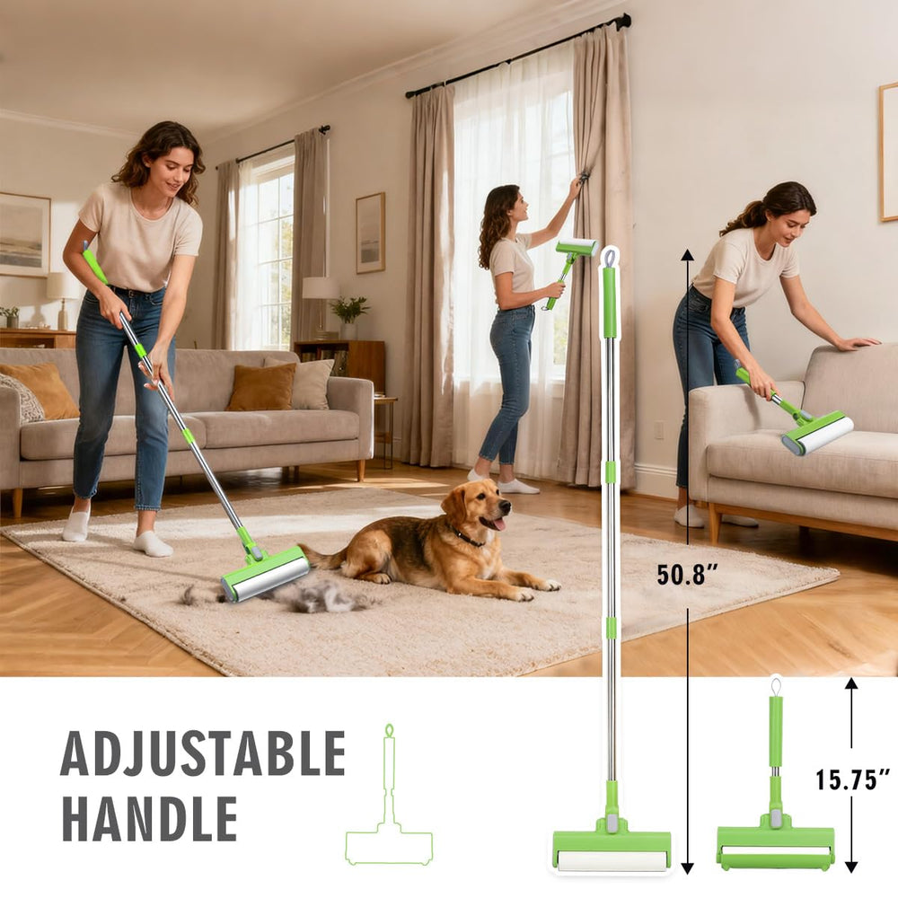MXF Pet Hair Remover Kit dust cover keeps sheets clean between uses.