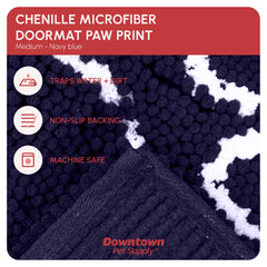 My Doggy Place absorbent material closeup highlights microfiber texture for quick drying.