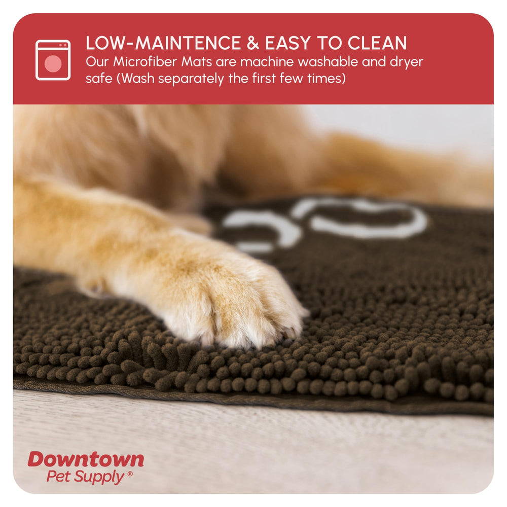 My Doggy Place large 60x36 mat provides a generous welcome for muddy paws.