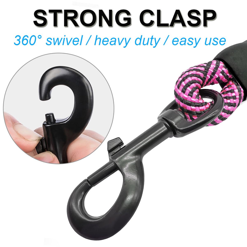 Mycicy pink short leash ideal for training medium and large dogs.