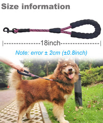 Mycicy leash close-up showing padded grip for comfortable daily walking.
