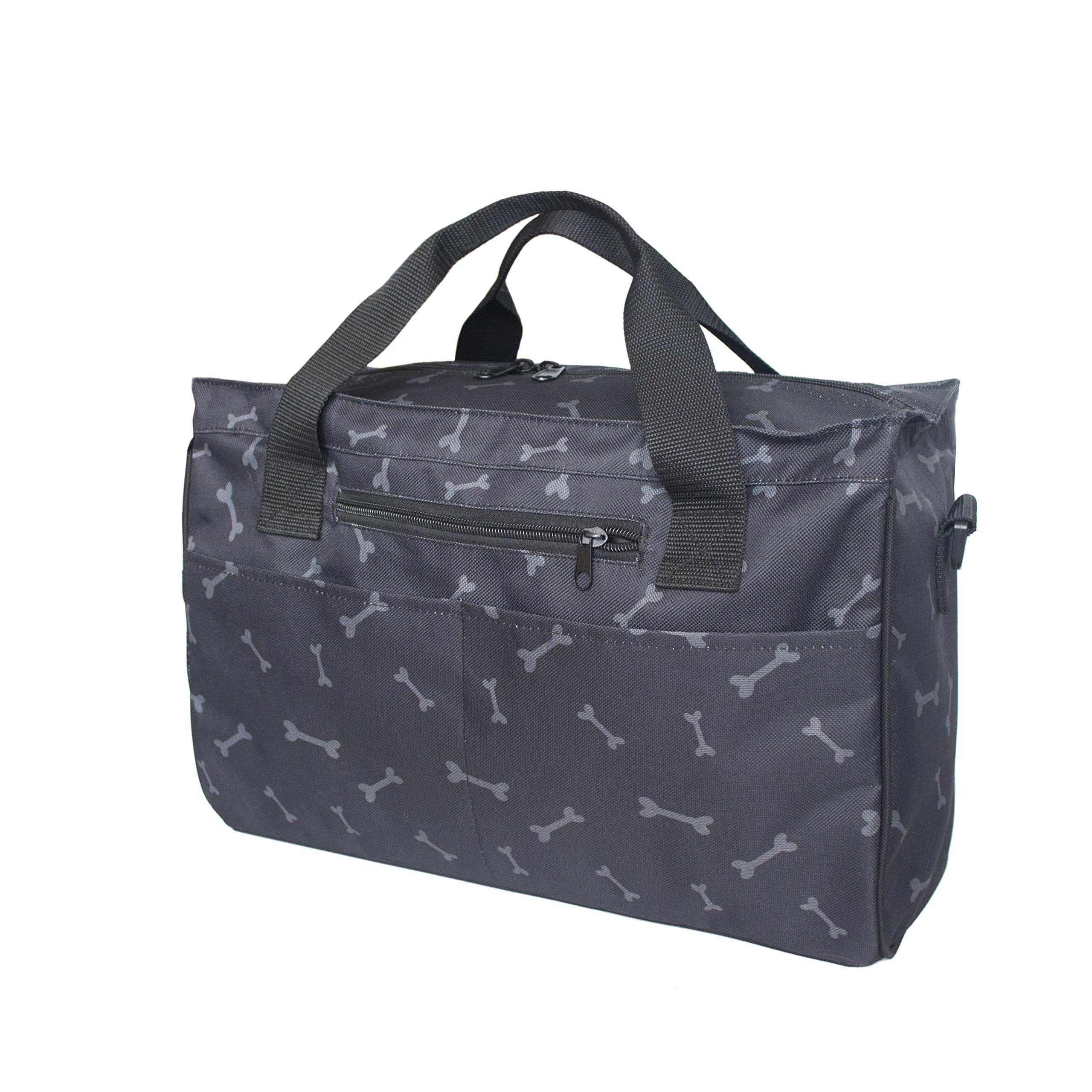 MYDAYS dog travel bag padded handle improves carrying comfort.