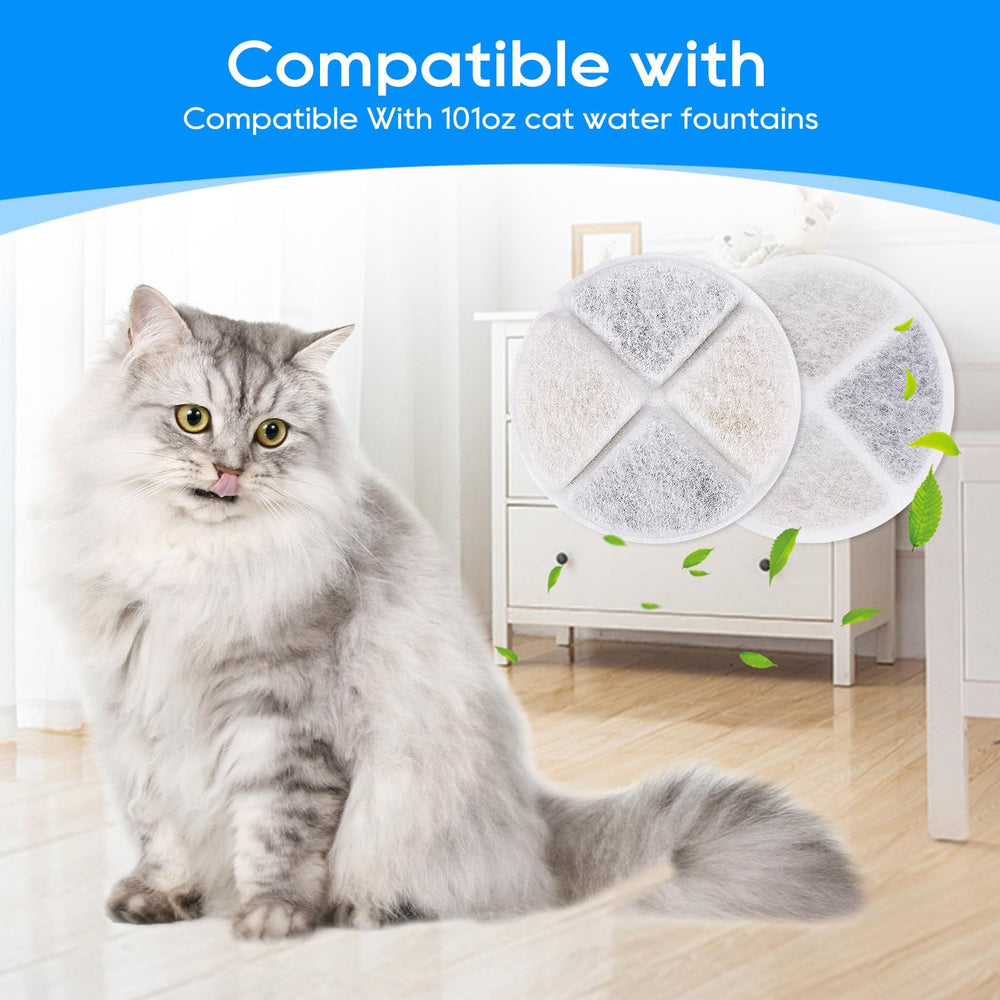 MyfatBOSS 101oz-compatible filters ensure easy replacement in compatible fountains.
