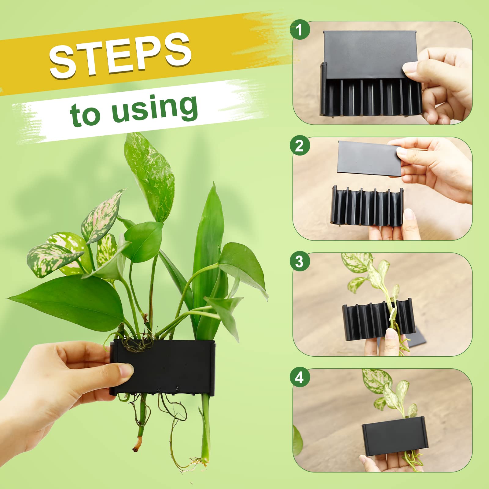 MyfatBOSS aquarium plant holder abs-material is durable and safe for tanks.