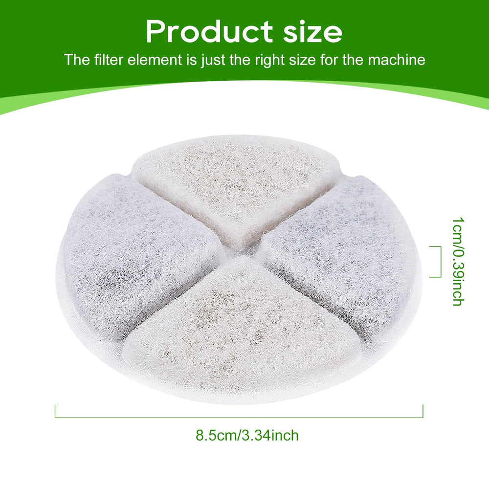 MyfatBOSS filter close-up highlights odor-reducing carbon and ion resin in action.