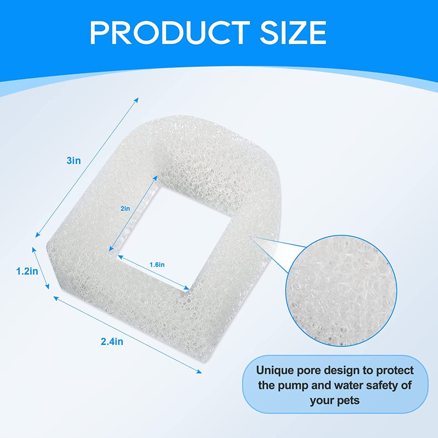 MyfatBOSS hair and debris filtration preview indicates cleaner water for pets.