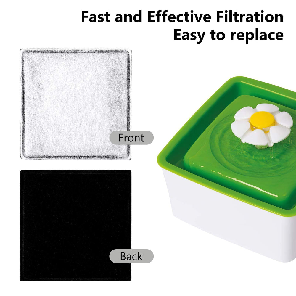 MyfatBOSS filter captures hair and debris for a tidy fountain bowl.