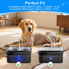 MyfatBOSS pump-sponge eight-pack supports steady filtration