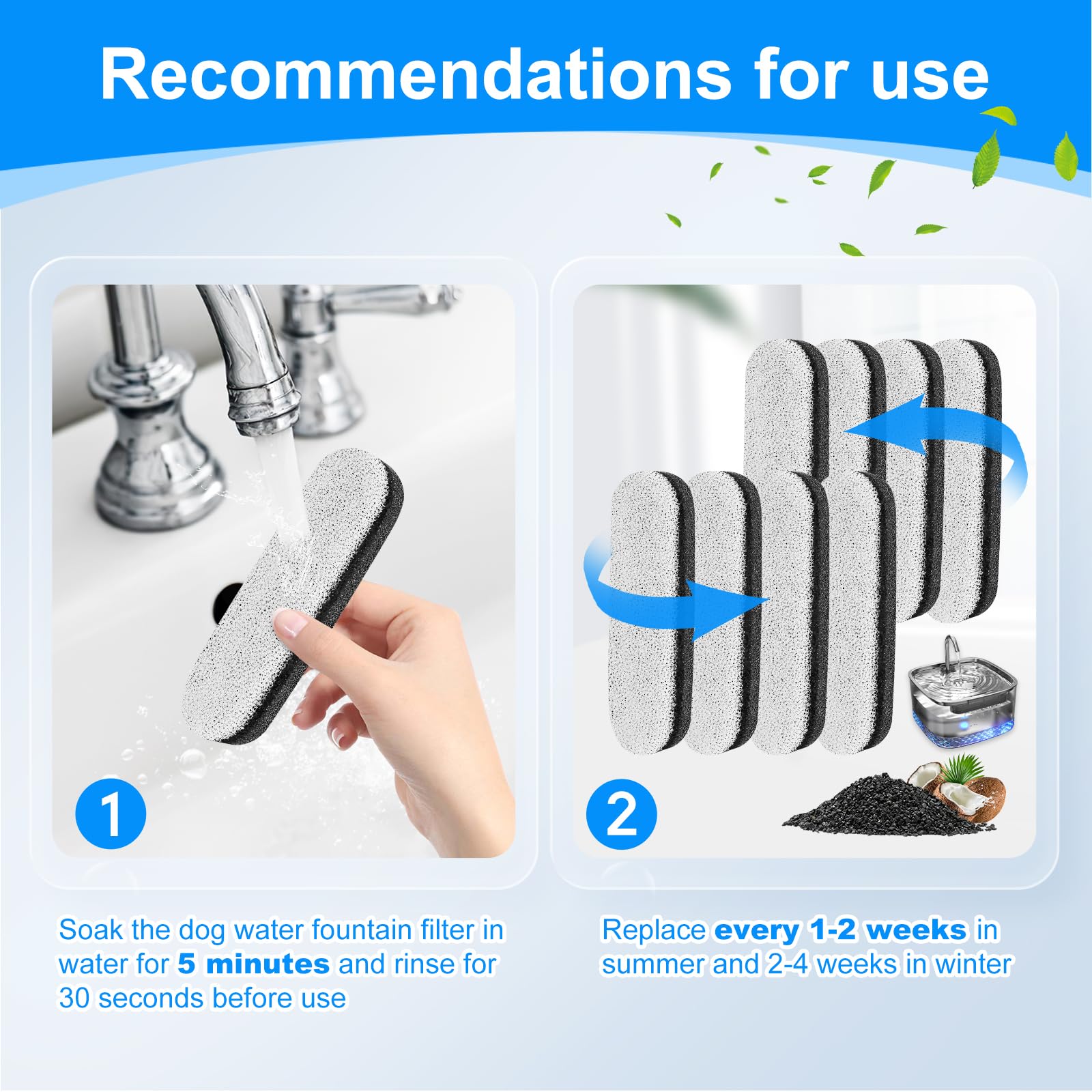 MyfatBOSS soak-rinse-before-use guides prep to prevent activated carbon dust.