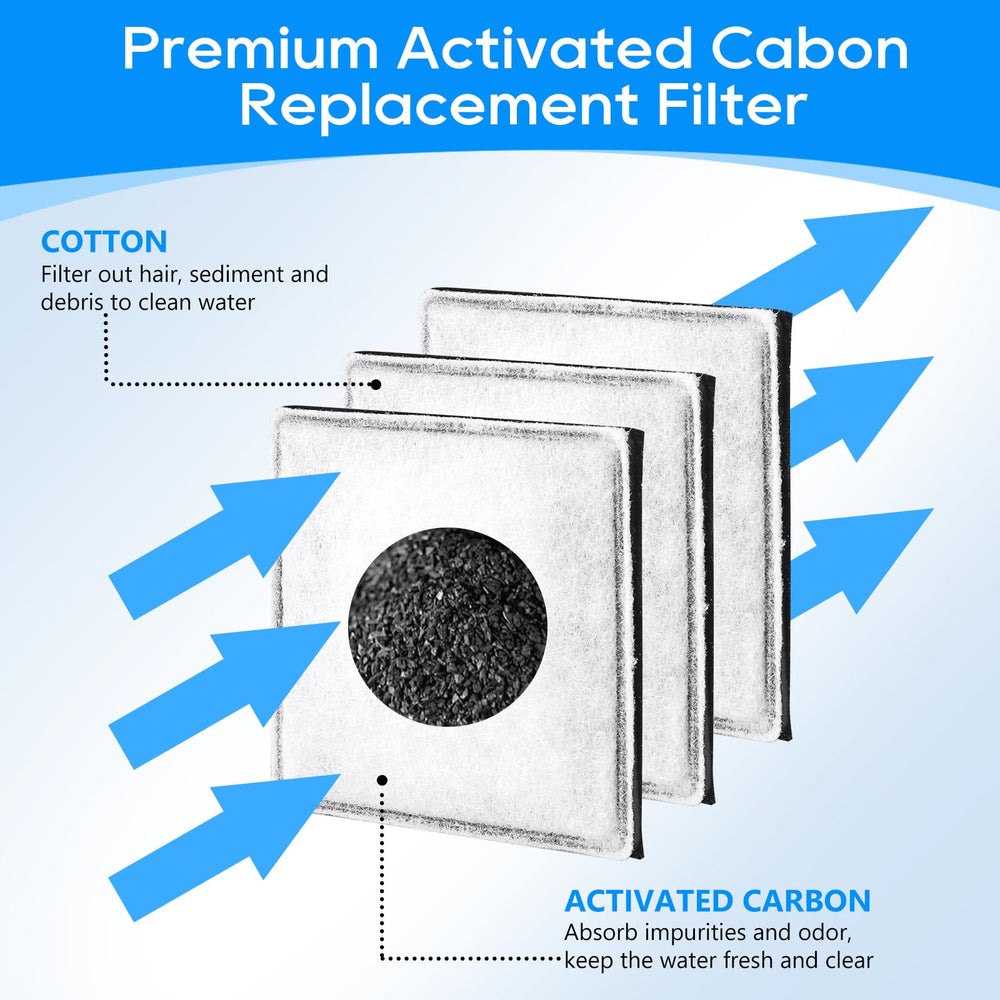 MyfatBOSS three-layer filter structure captures hair and debris while keeping water fresher.