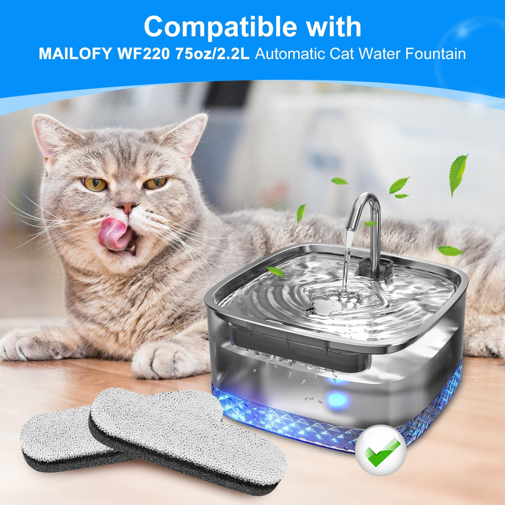MyfatBOSS water-drops-test-clarity demonstrates clearer water for pets during daily use.