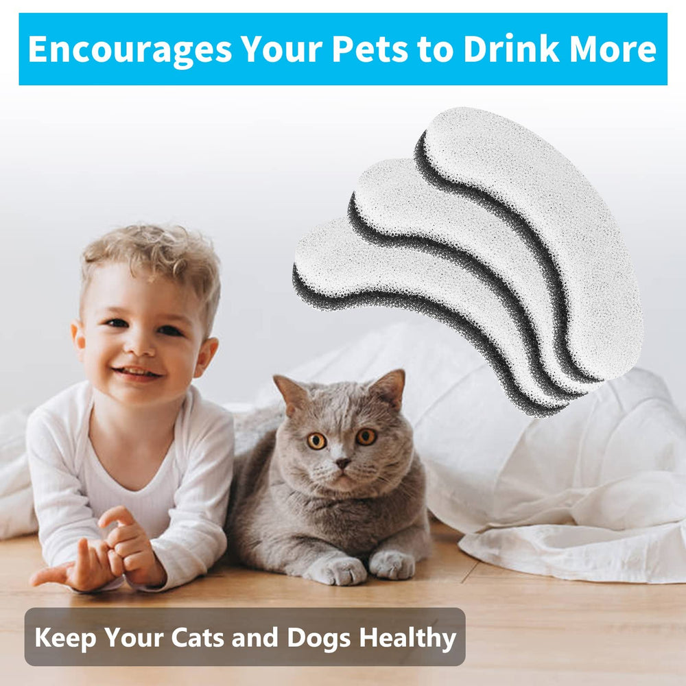 MyfatBOSS water-fountain-use benefits show clearer water for pets daily.