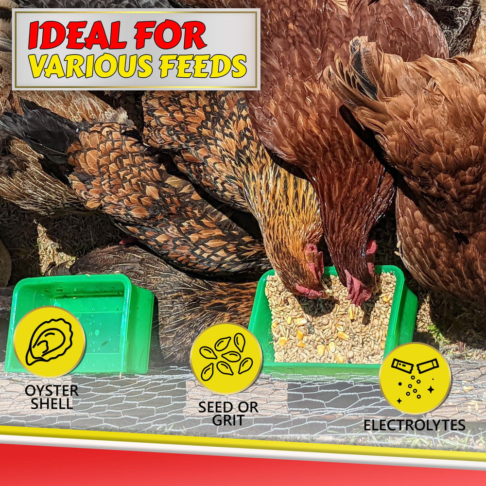 My Favorite Chicken chicken cage cup 27oz BPA-free green: safe, durable, and UV stabilized for year-round use.