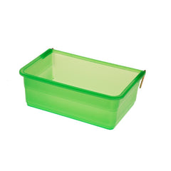 My Favorite Chicken chicken cage cup 27oz fill view: versatile feeder for birds in cage.