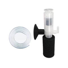 myfole mini aquarium filter front view shows compact sponge filtration for small tanks