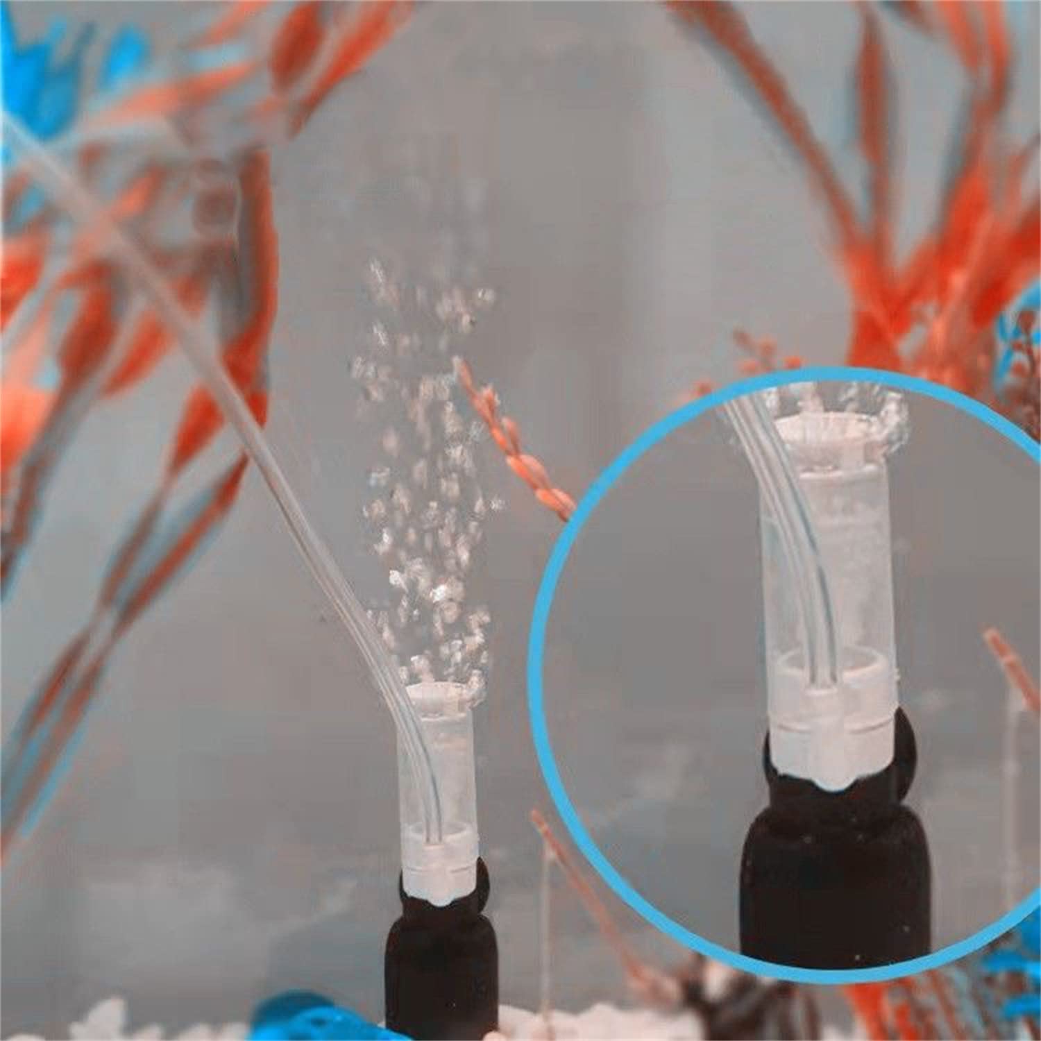 myfole mini aquarium filter packaging includes everything you need for quick start