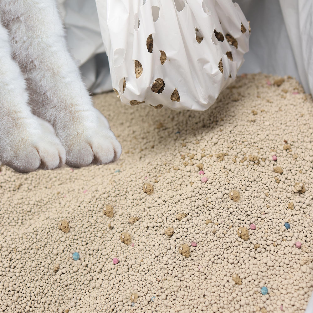 Mygeromon drawstring litter bag enables easy removal without mess.