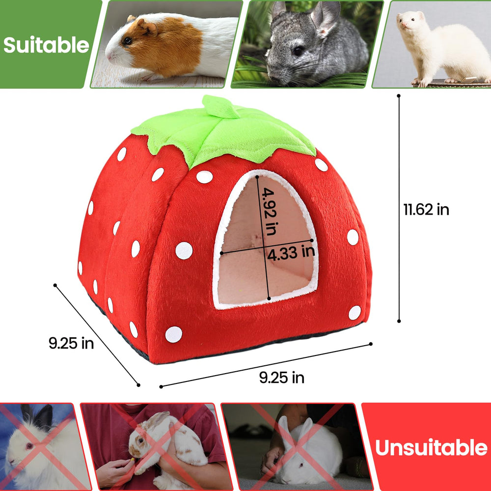 Mygeromon Guinea Pig Bed washable fabric—color remains vibrant after washes.