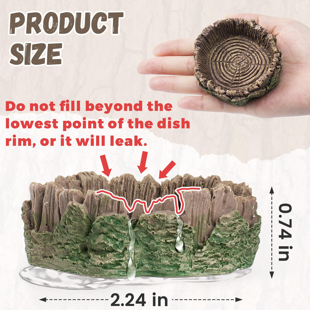 Mygeromon tank-friendly compact dish-fit illustrating easy placement and tidy tank aesthetics.