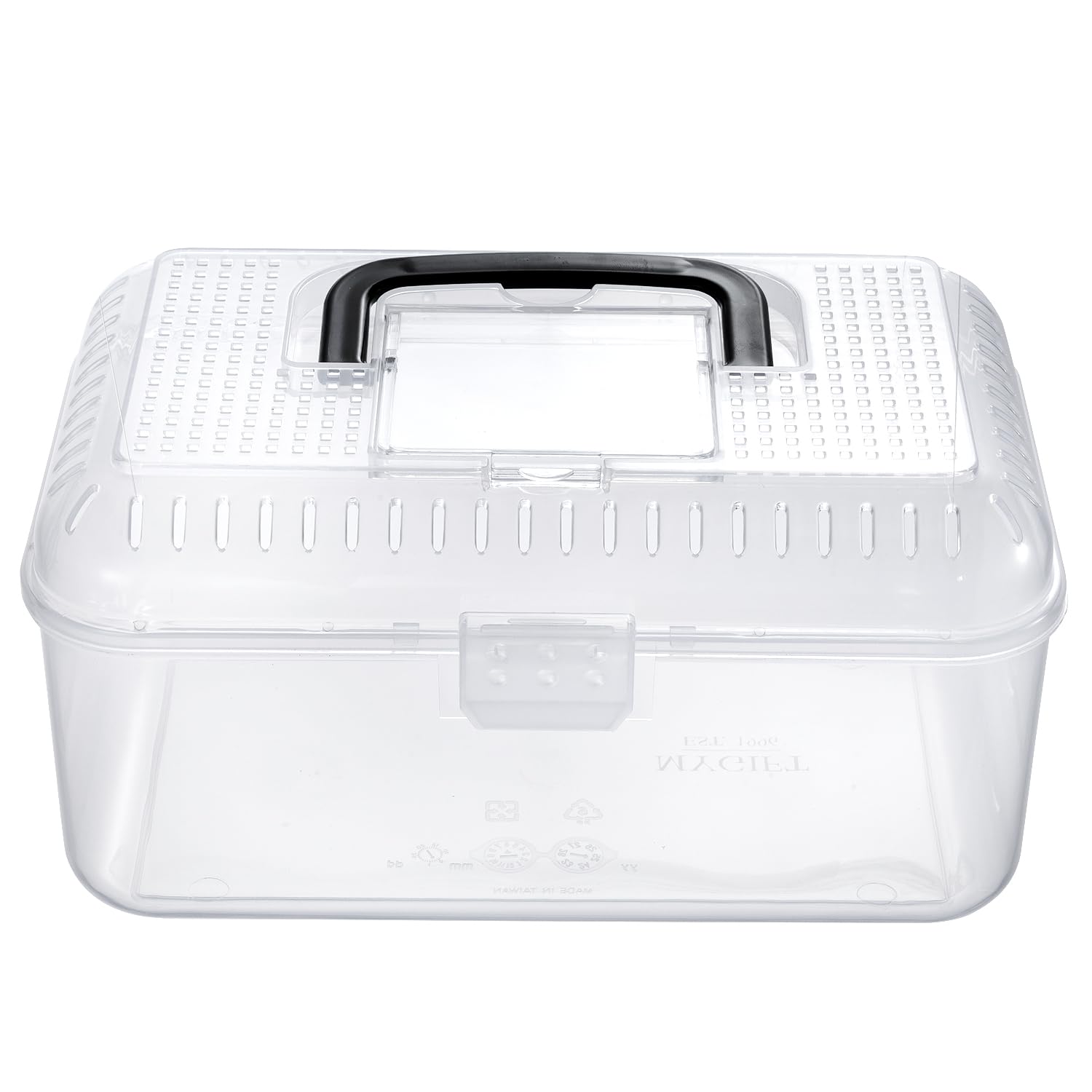 MyGift reptile carrier terrarium dimensions 9.5 by 6 inches for portability